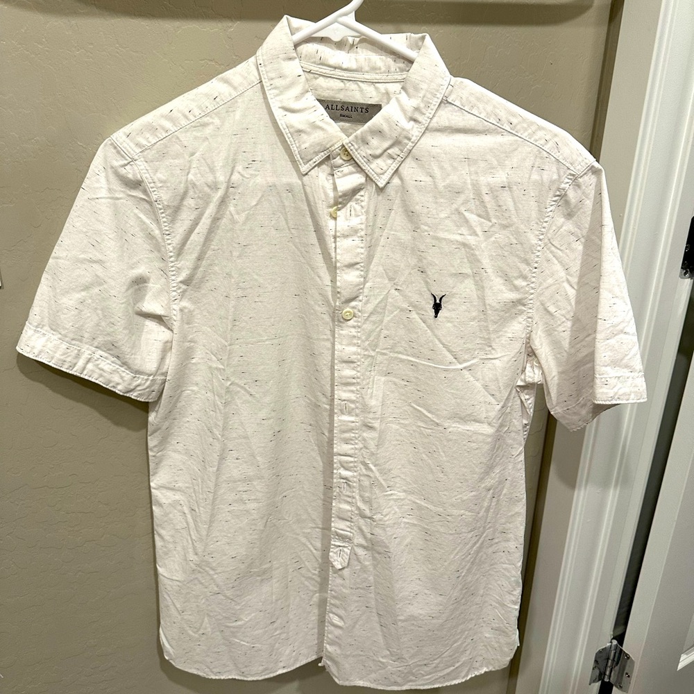 All Saints White Button Down